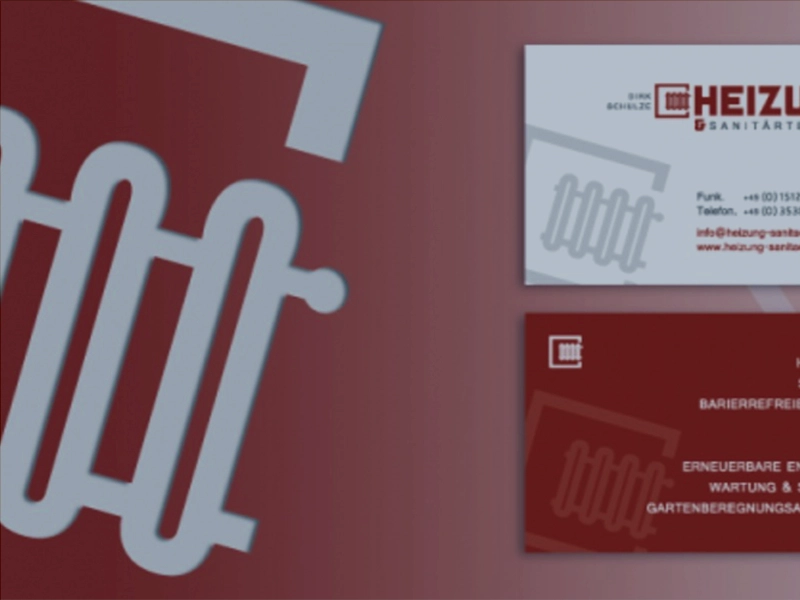 Screenshot Webdesign-Projekt für Handwerksbetrieb